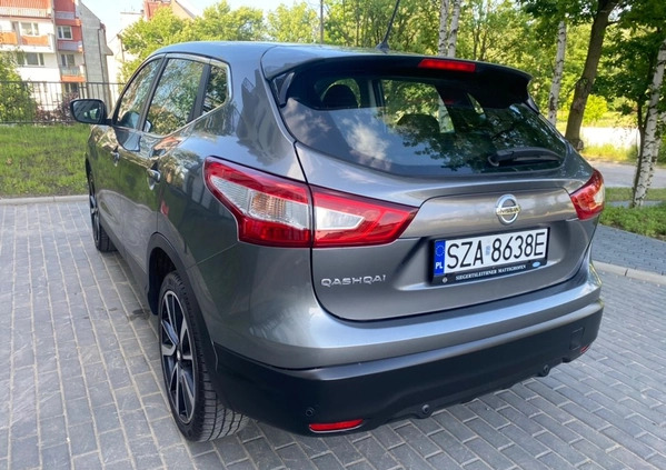 Nissan Qashqai cena 59900 przebieg: 105100, rok produkcji 2014 z Gościno małe 781